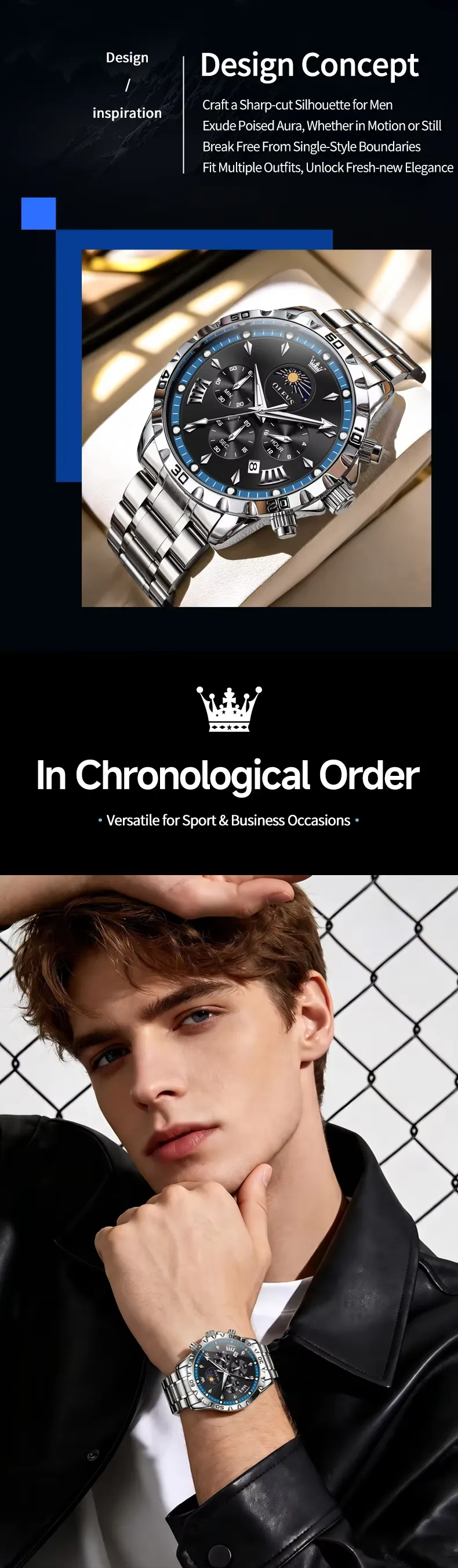 OLEVS Men's Watch 2949