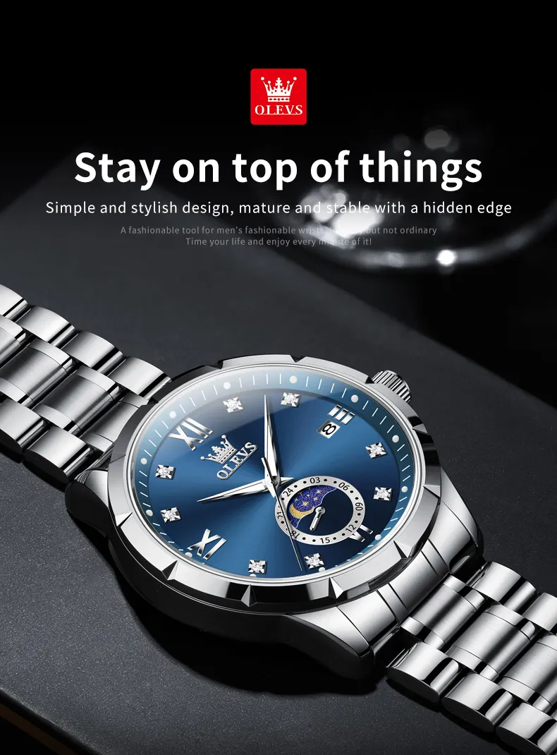 Olevs Men's Watch 2956