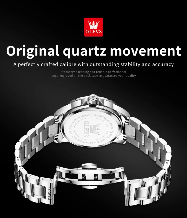 Olevs Men's Watch 2956