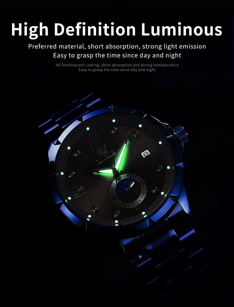 Olevs Men's Watch 2956