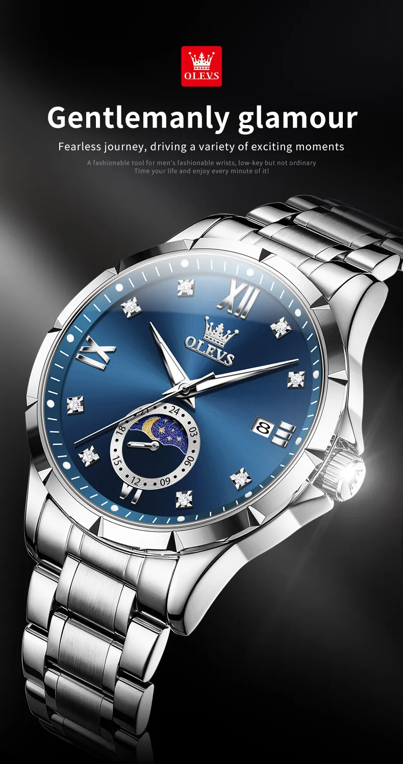 Olevs Men's Watch 2956