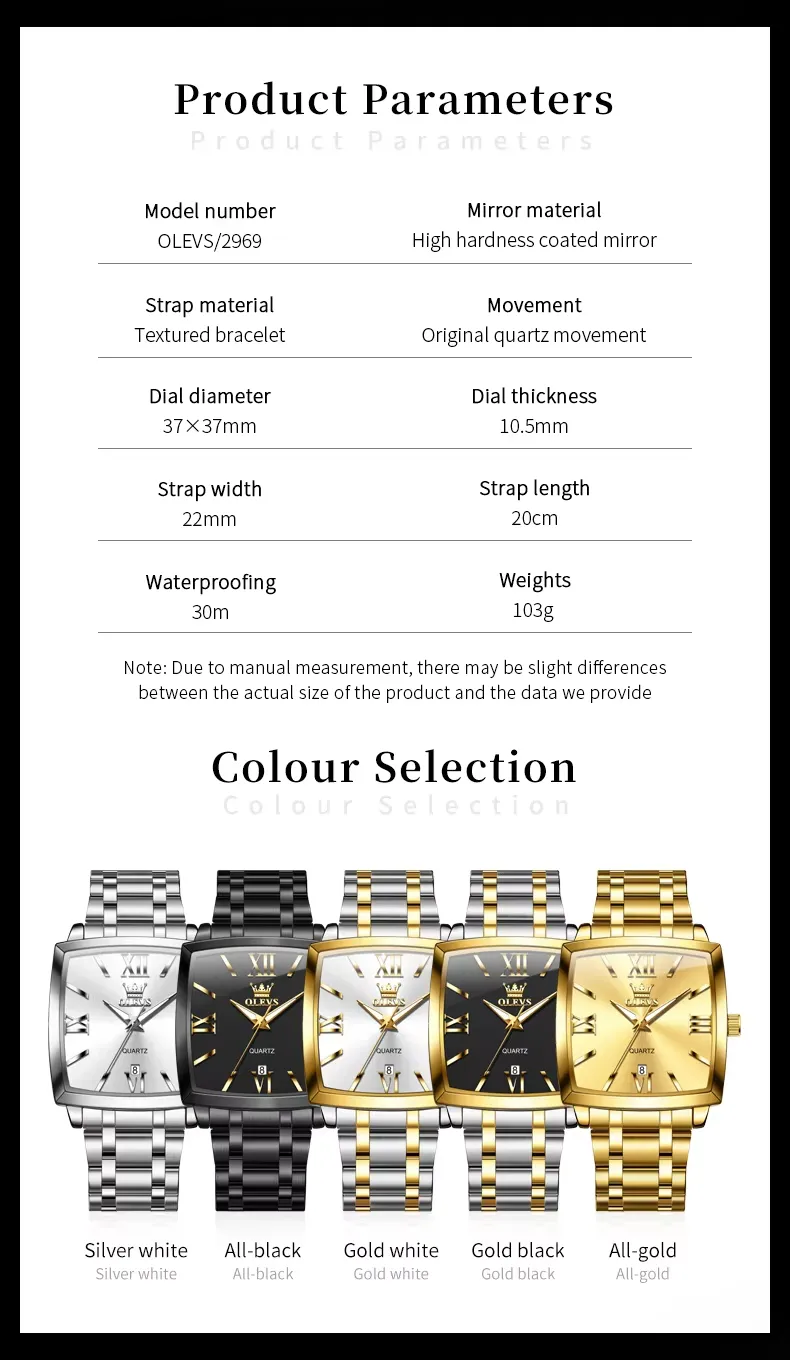 OLEVS Men's Watch 2969