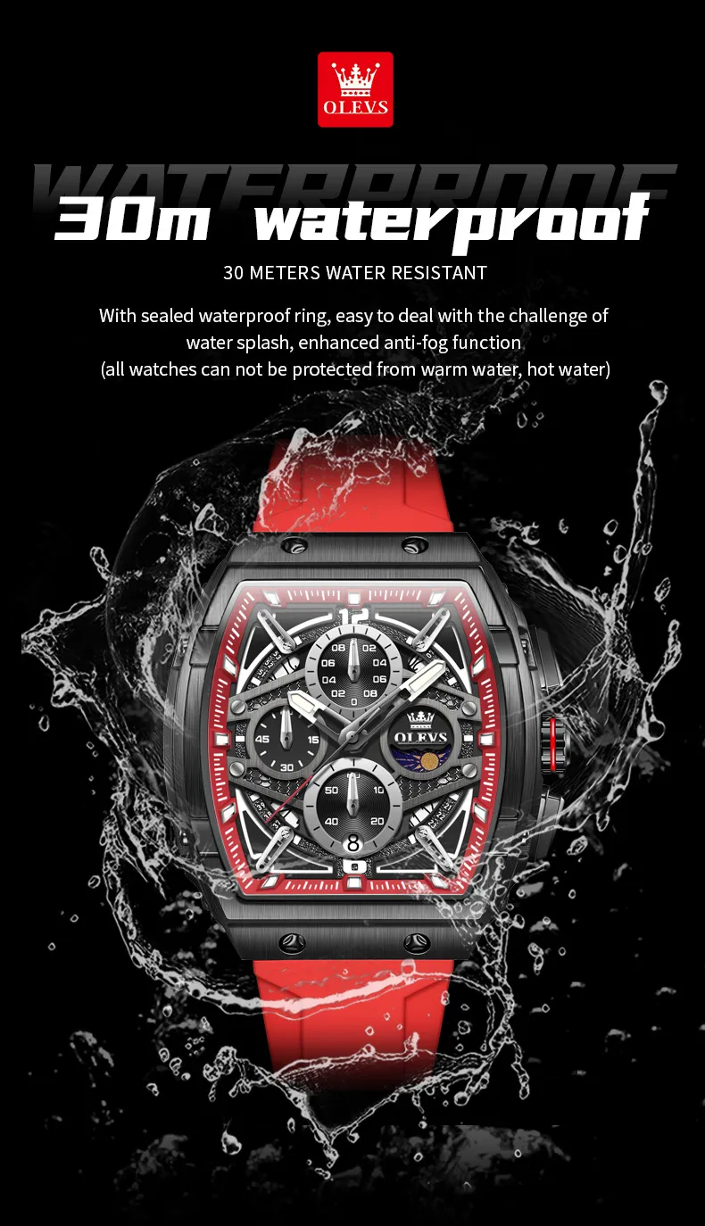 Olevs Men's Watch 2975