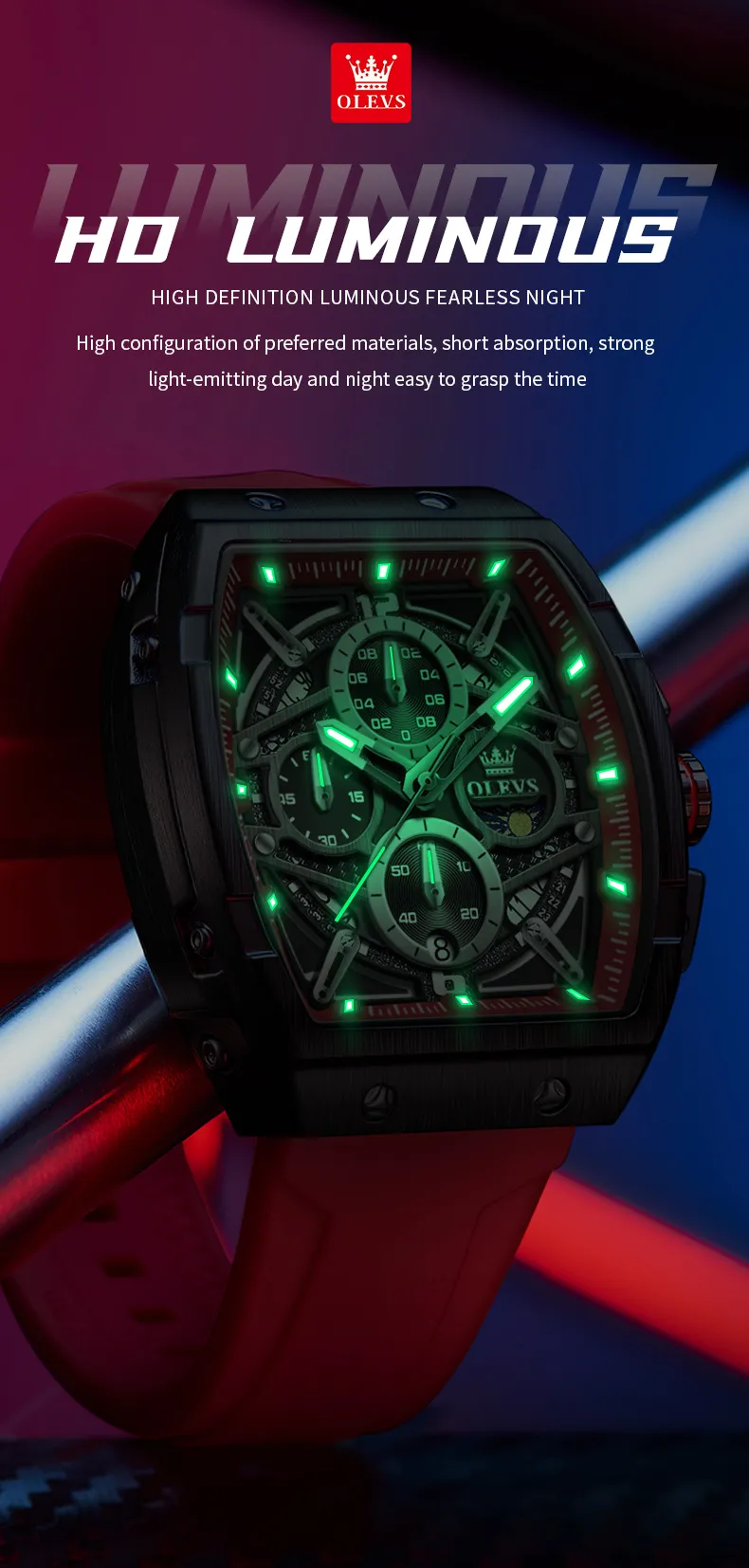 Olevs Men's Watch 2975