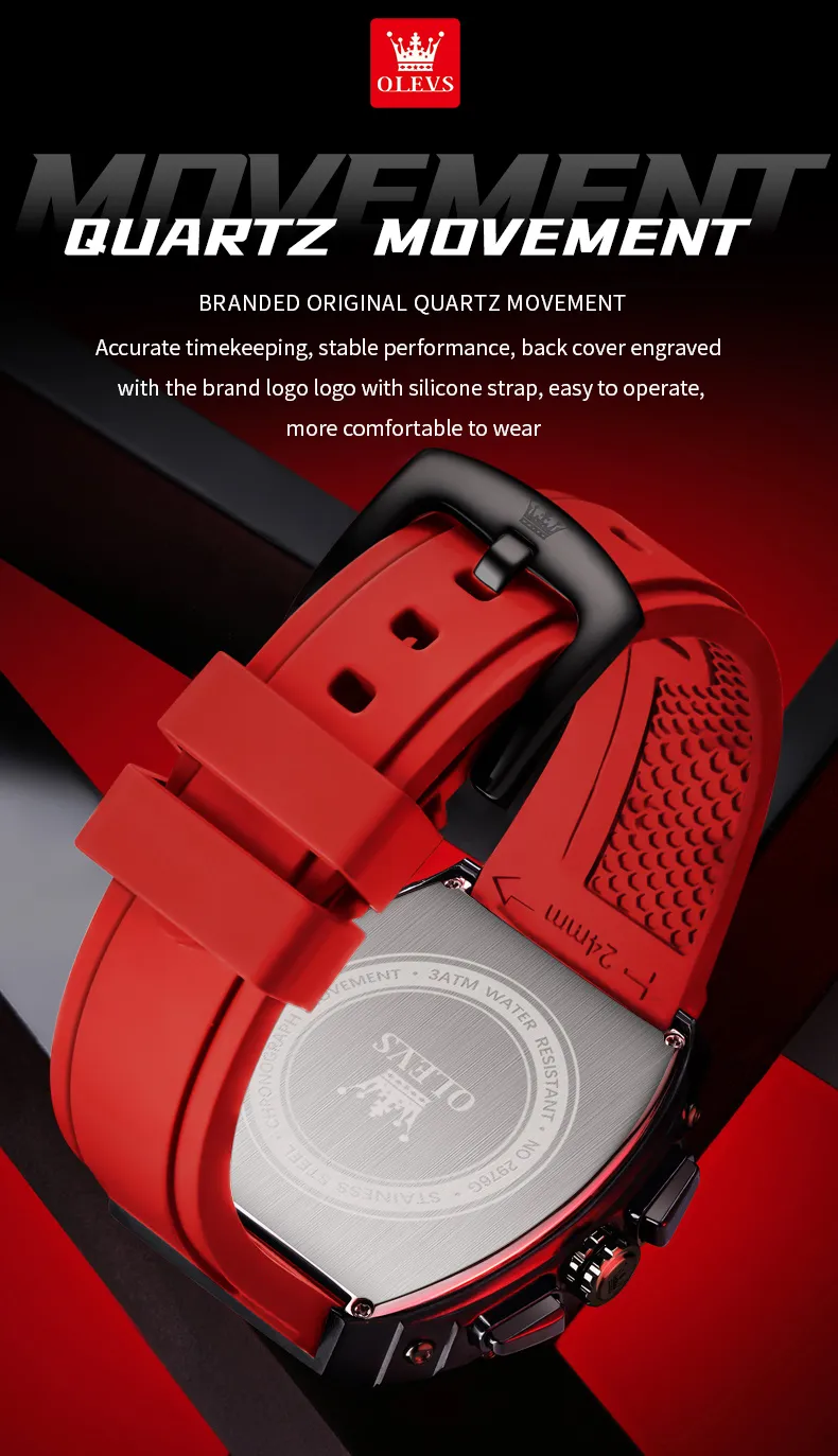 Olevs Men's Watch 2976