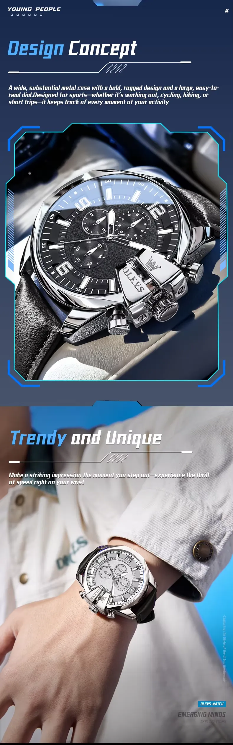 OLEVS Men's Watch 2978