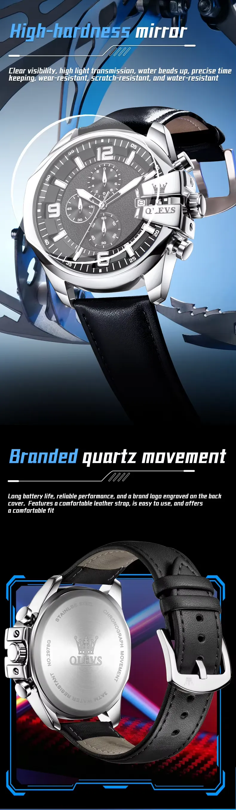 OLEVS Men's Watch 2978