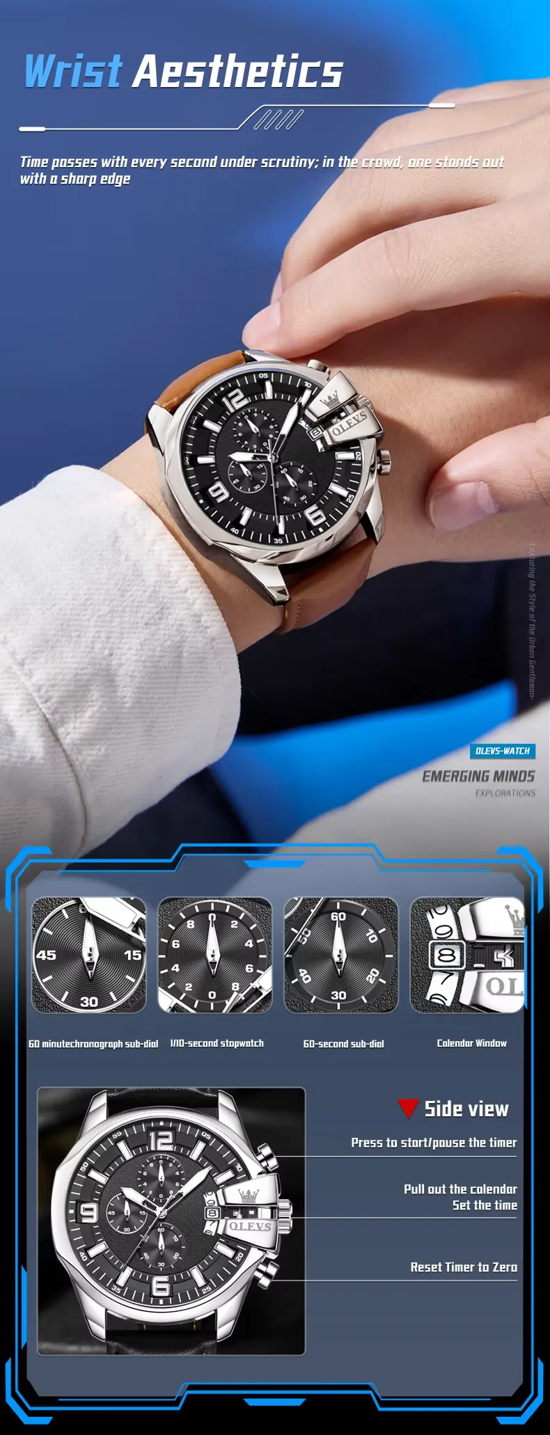 OLEVS Men's Watch 2978