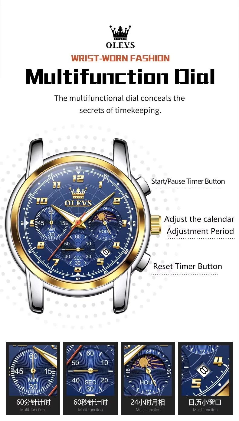 OLEVS Men's Watch 2983