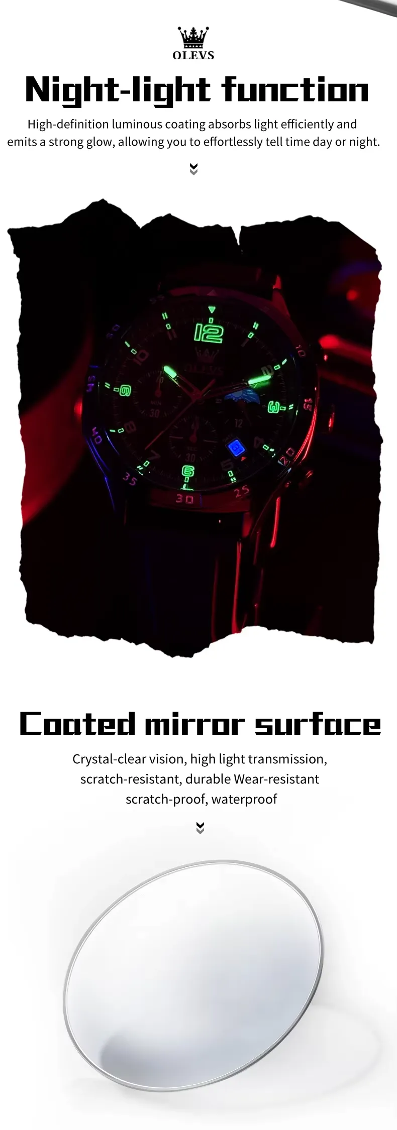 OLEVS Men's Watch 2986