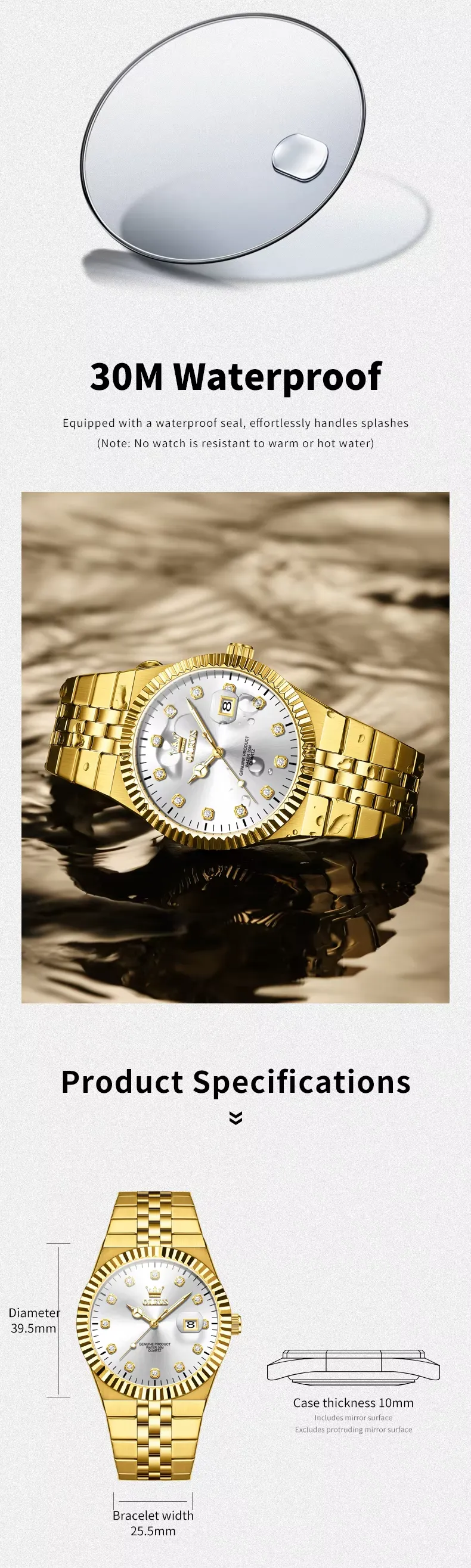 OLEVS Men's Watch 2989