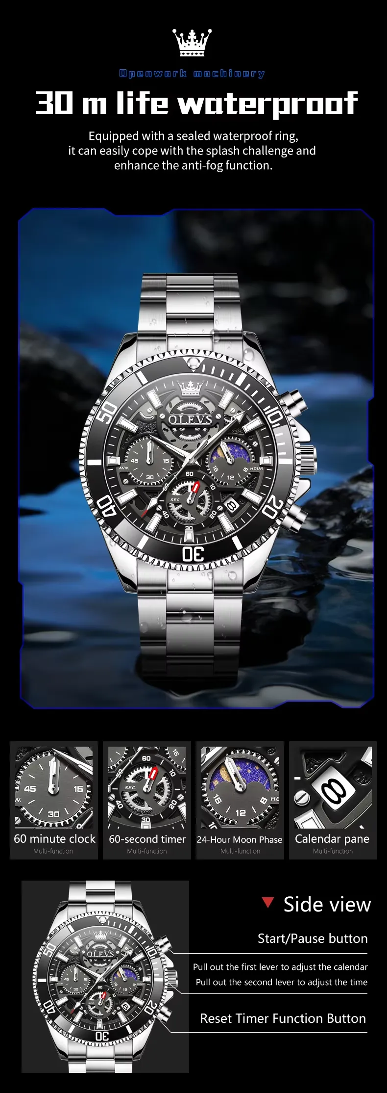 OLEVS Men's Watch 2990