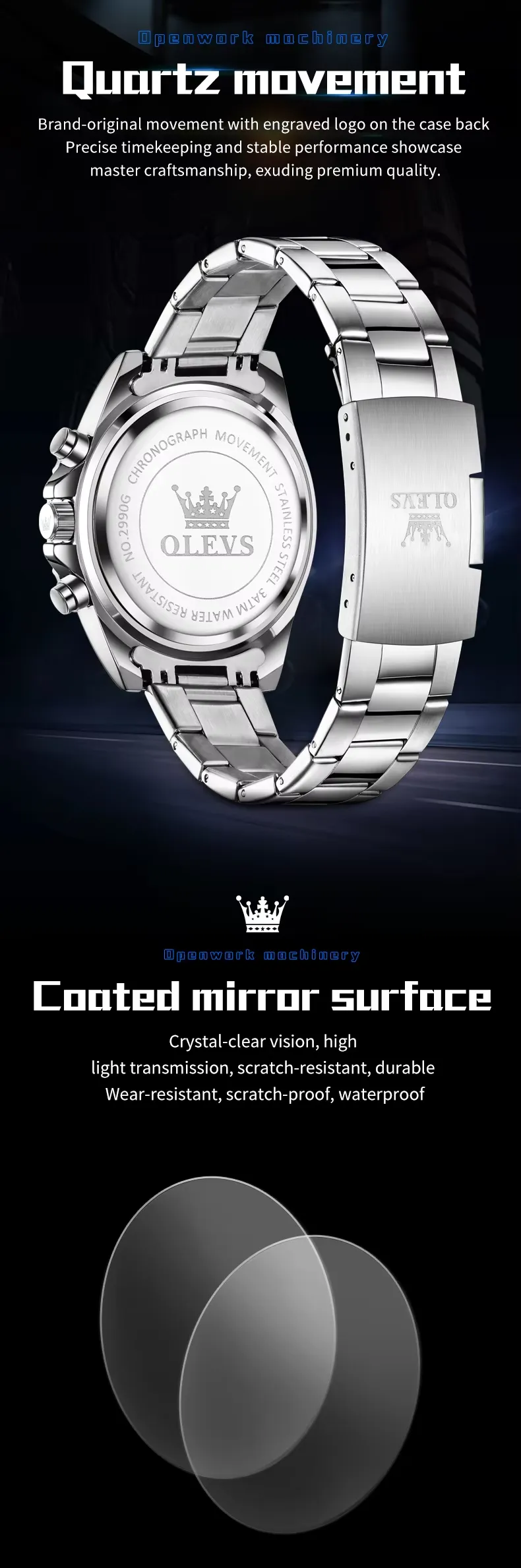OLEVS Men's Watch 2990