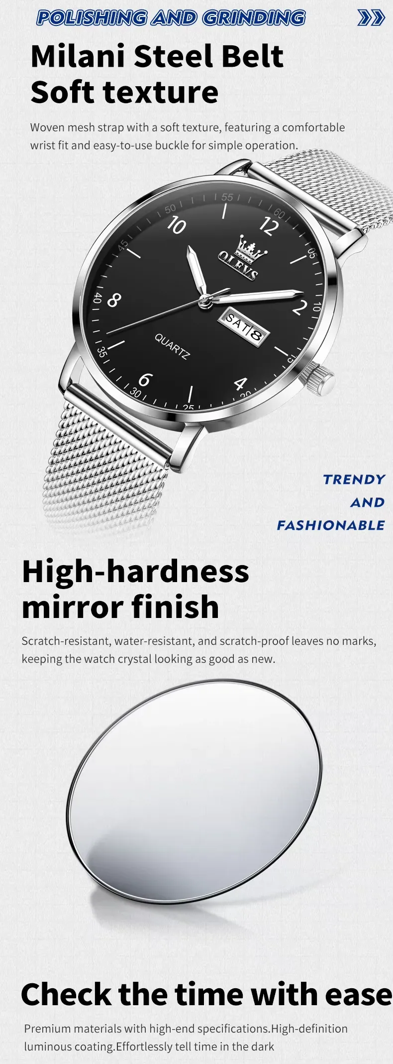 OLEVS Men's Watch 2996
