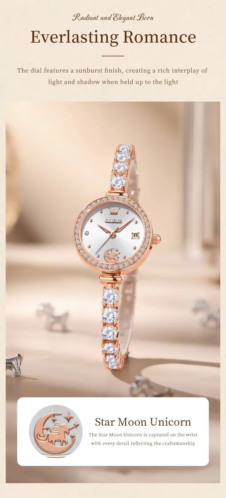 Olevs Women's Watch 2998