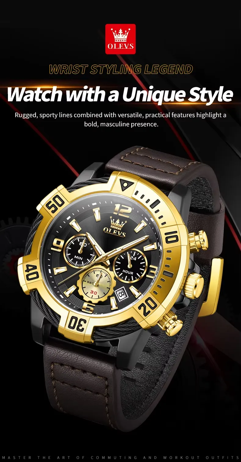 Olevs Men's Watch 2999