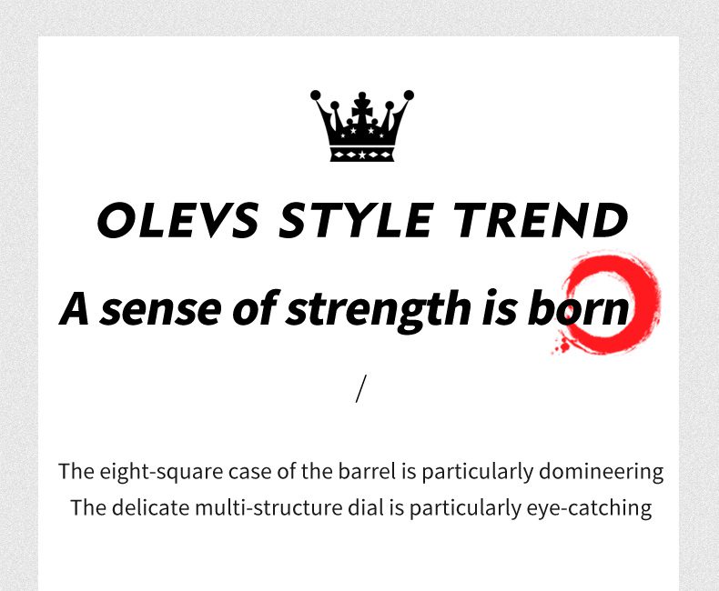 Olevs Men's Watch 3602