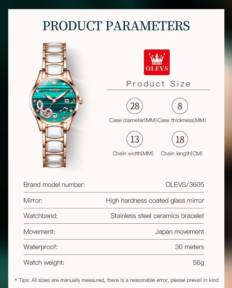 Olevs Women's Watch 3605