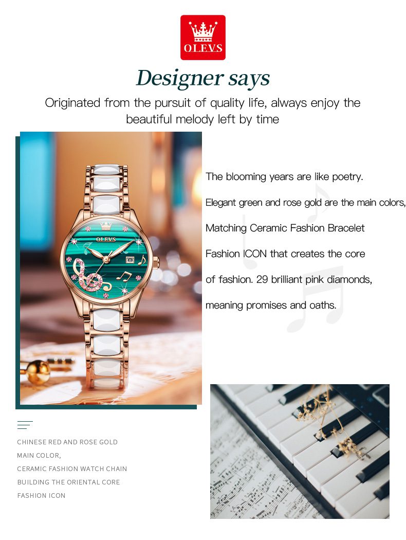 Olevs Women's Watch 3605