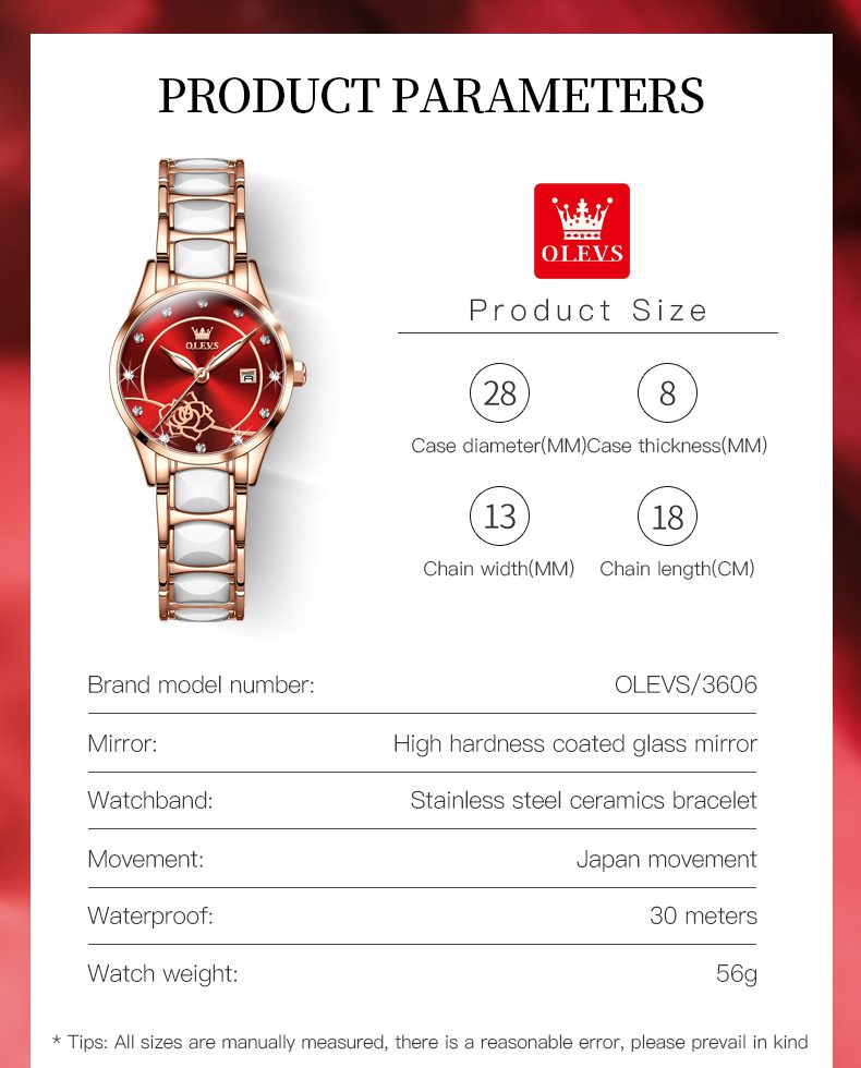 Olevs Women's Watch 3606