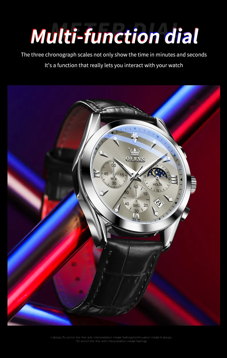 Olevs Men's Watch 3609