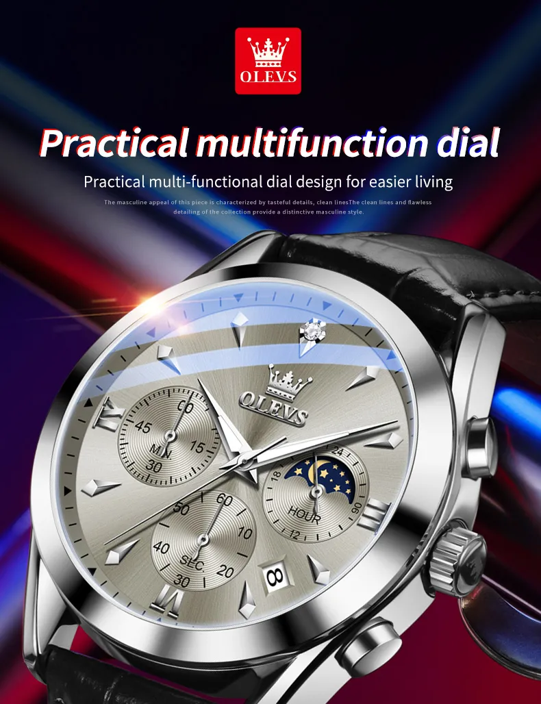 Olevs Men's Watch 3609