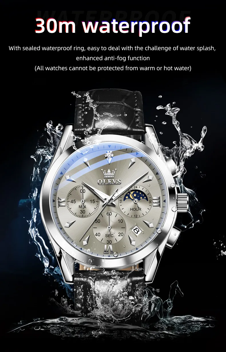 Olevs Men's Watch 3609