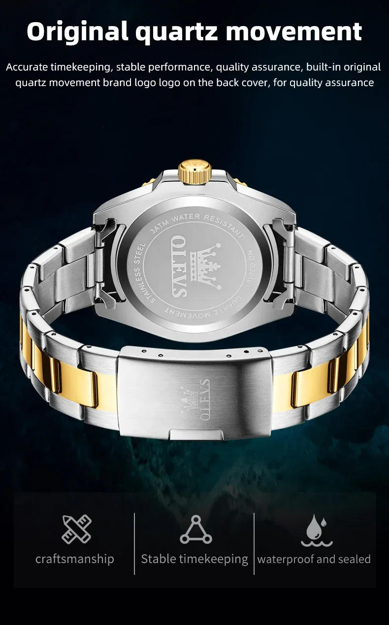 Olevs Men's Watch 3610