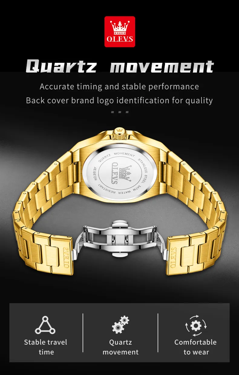 Olevs Men's Watch 3613