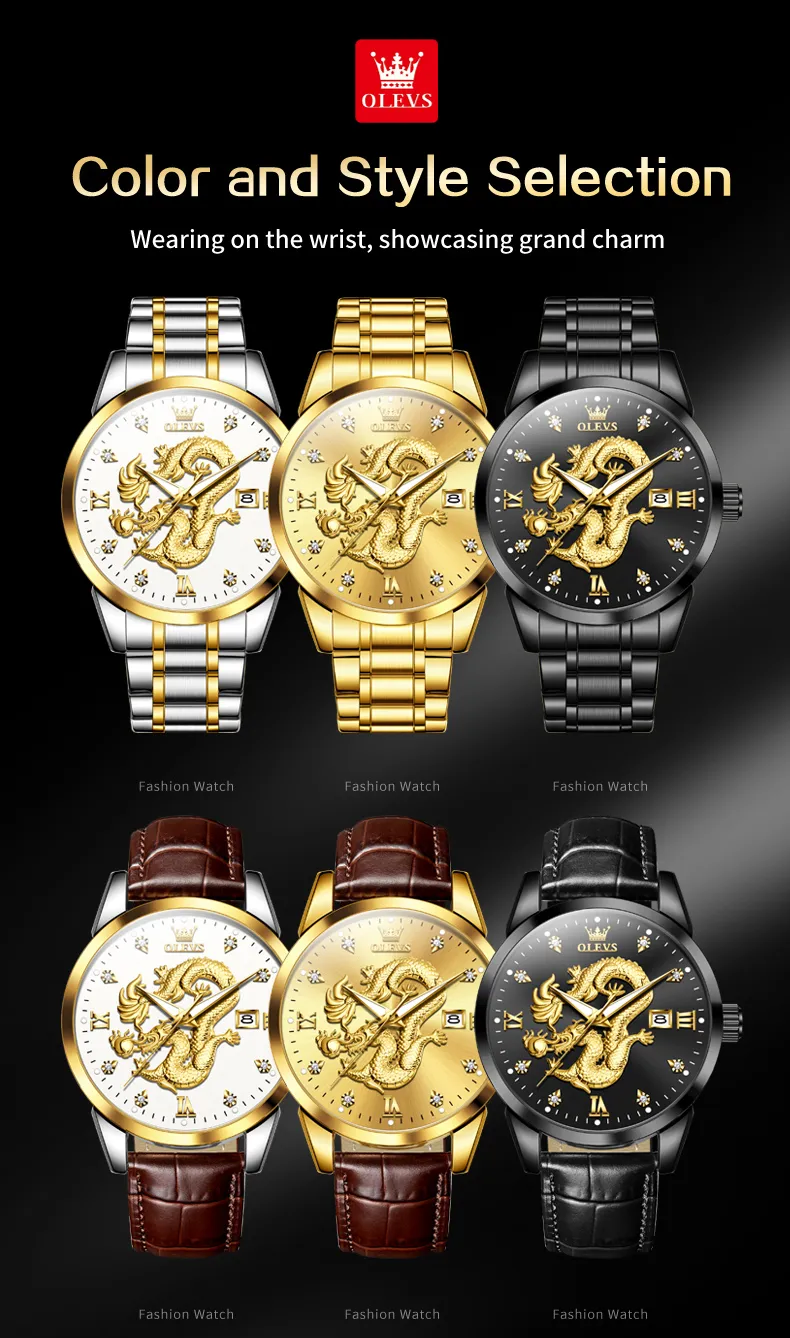 Olevs Men's Watch 3619