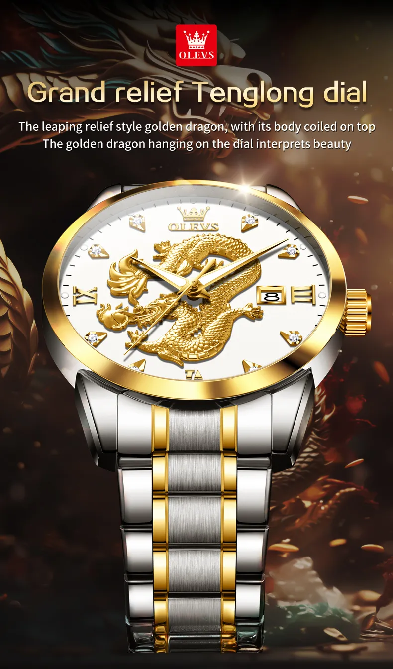 Olevs Men's Watch 3619