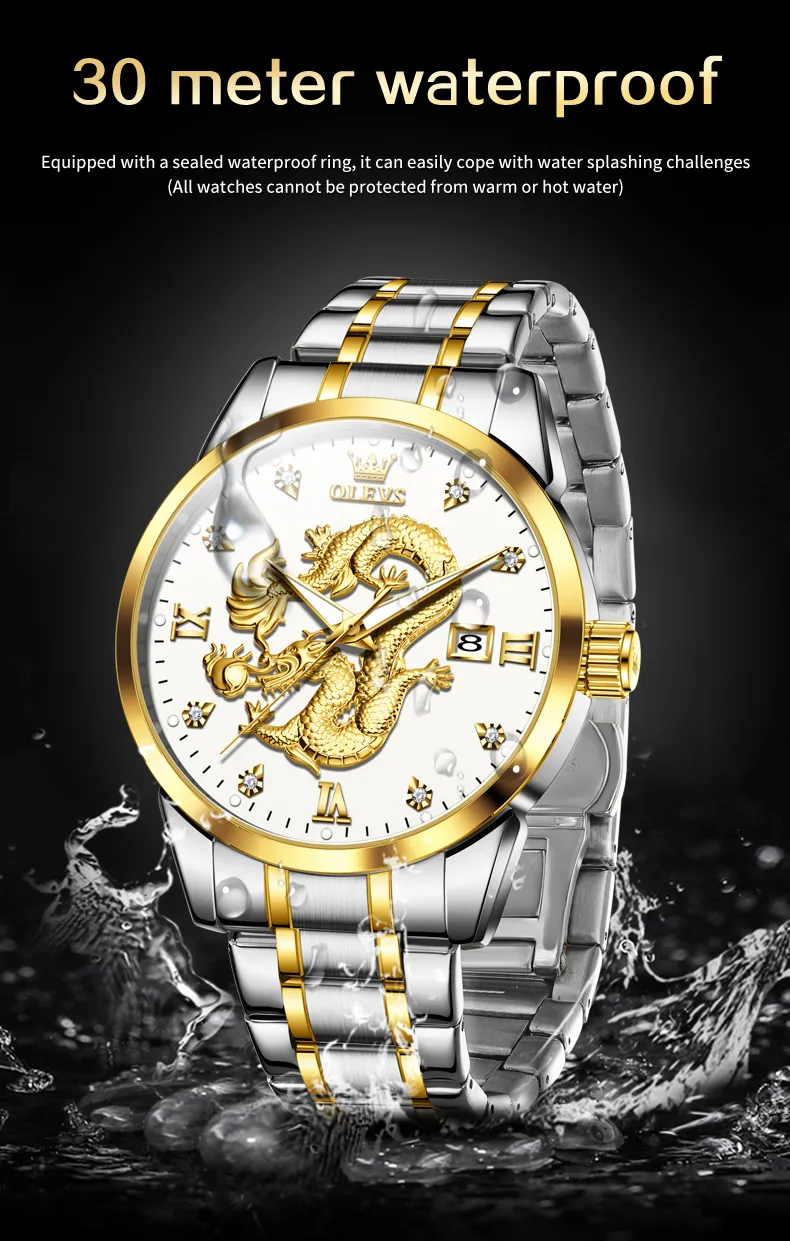 Olevs Men's Watch 3619