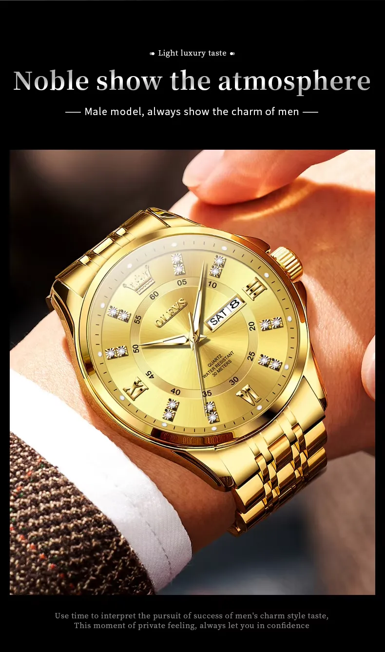 Olevs Men's Watch 3620
