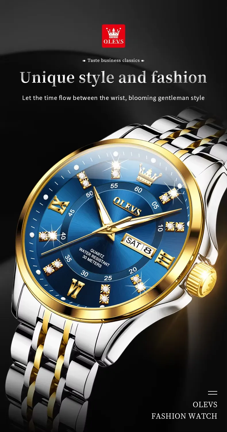 Olevs Men's Watch 3620