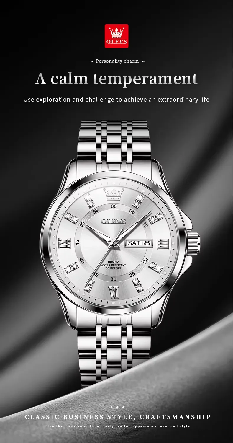 Olevs Men's Watch 3620