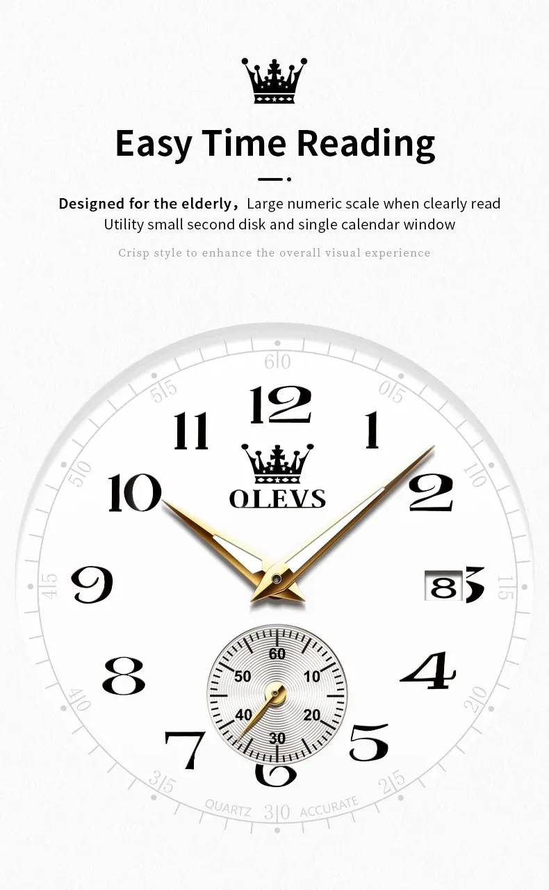 Olevs Men's Watch 3622