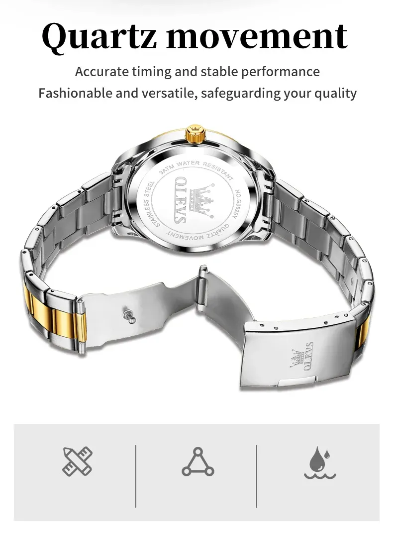 Olevs Men's Watch 3623