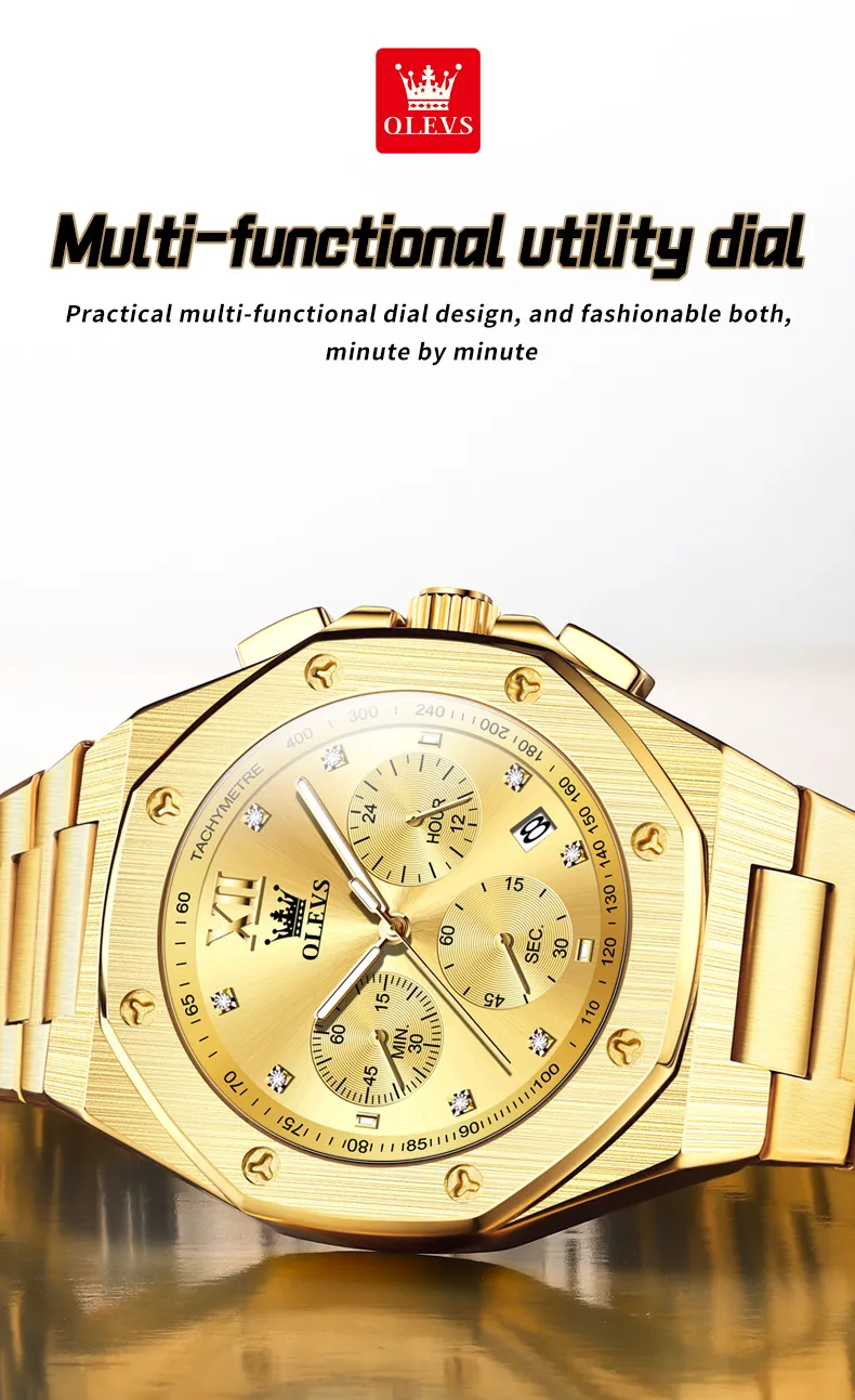 Olevs Men's Watch 3626