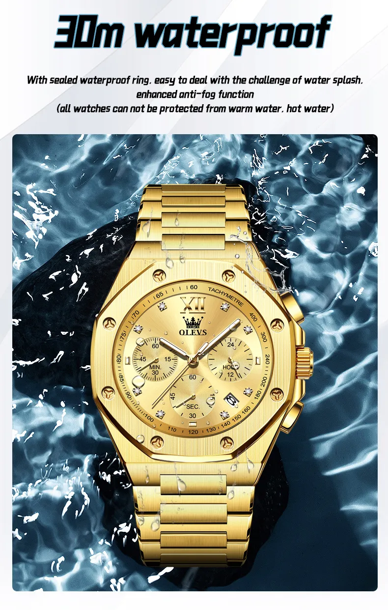 Olevs Men's Watch 3626