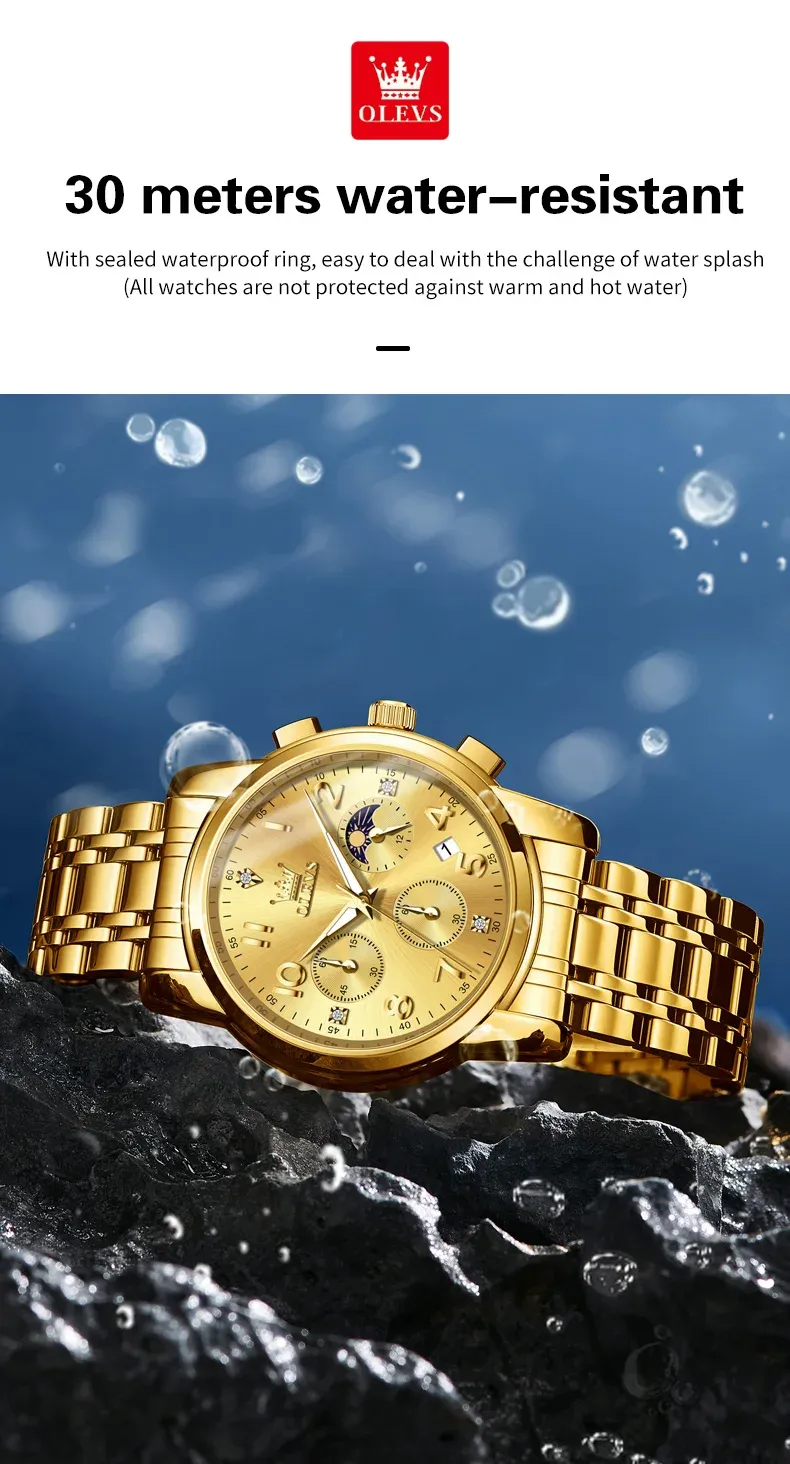 Olevs Men's Watch 3628