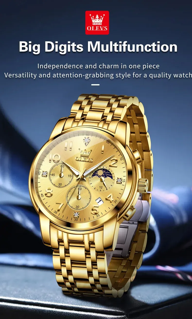 Olevs Men's Watch 3628