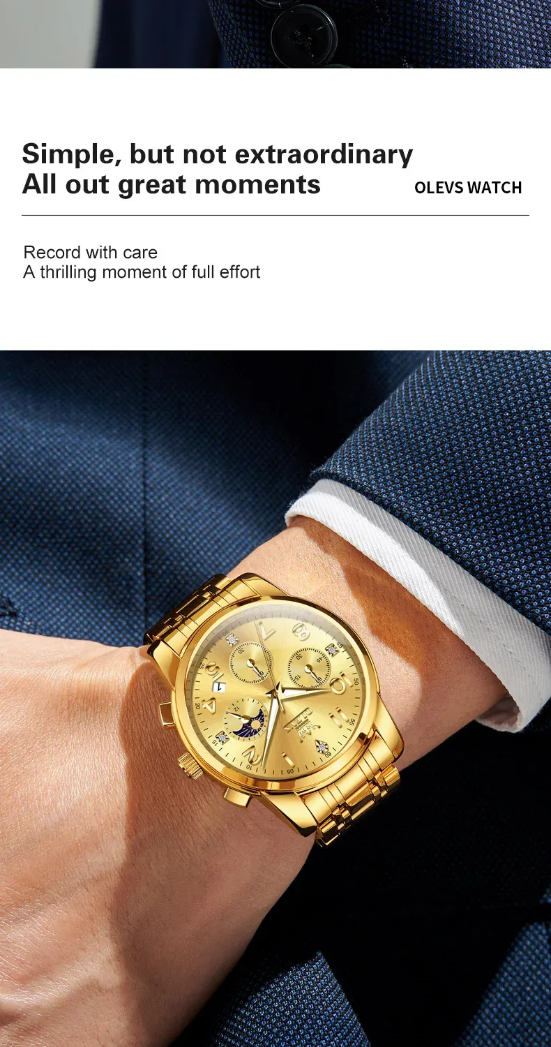 Olevs Men's Watch 3628