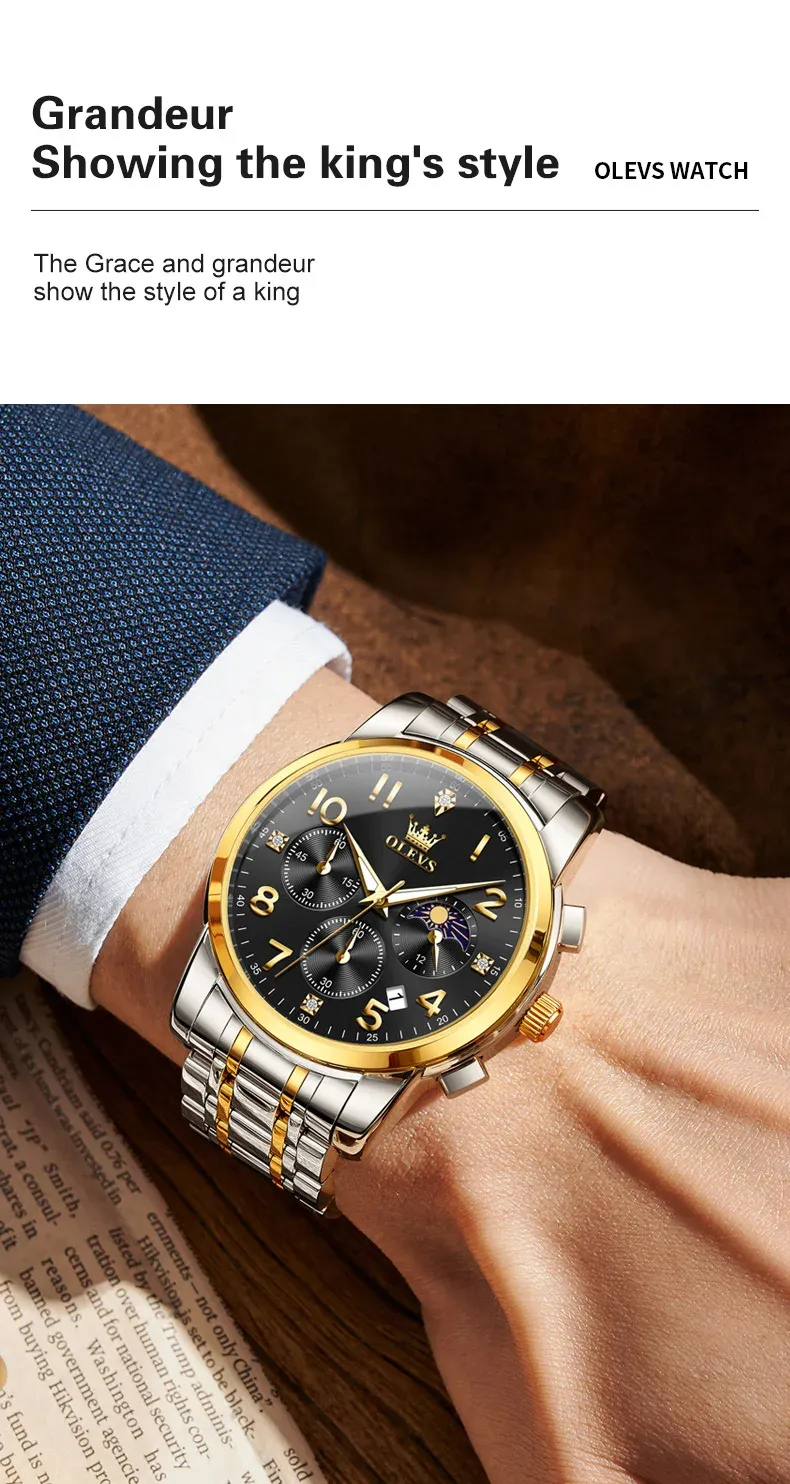 Olevs Men's Watch 3628