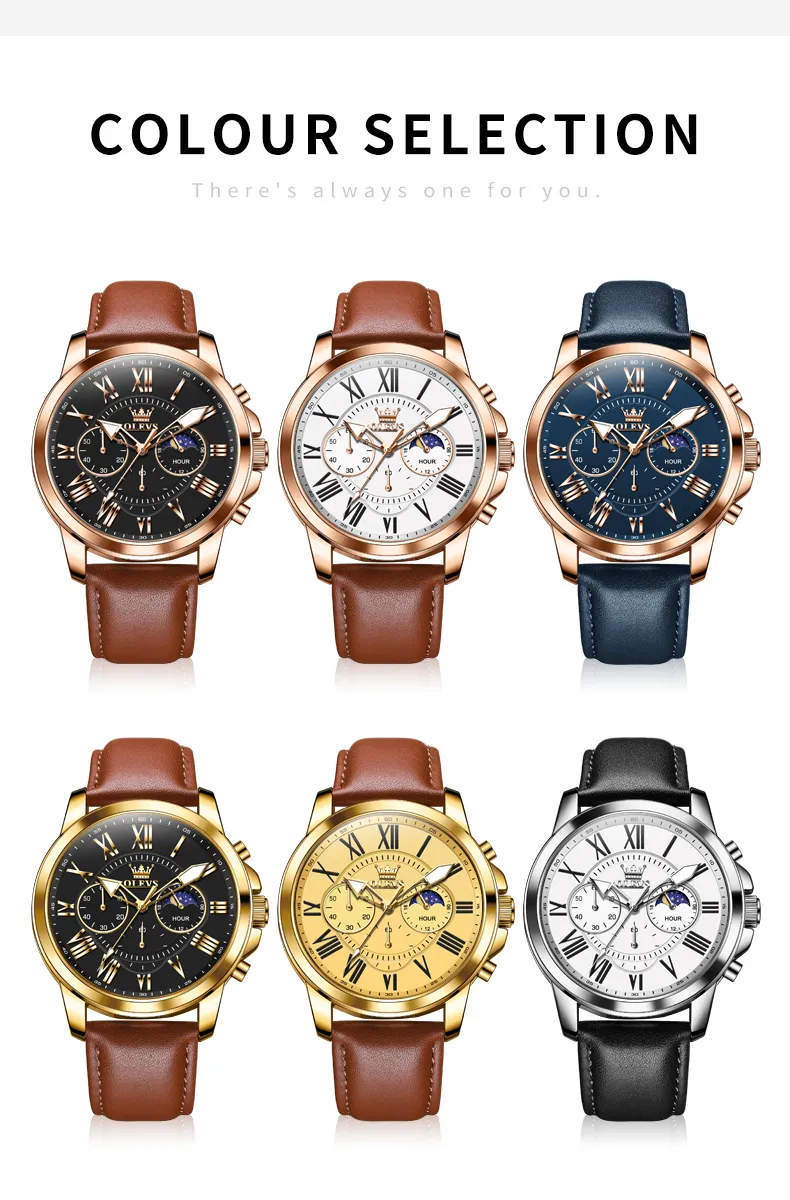 Olevs Men's Watch 3632