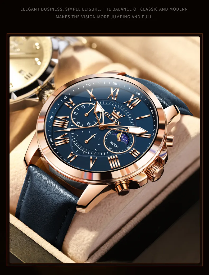 Olevs Men's Watch 3632