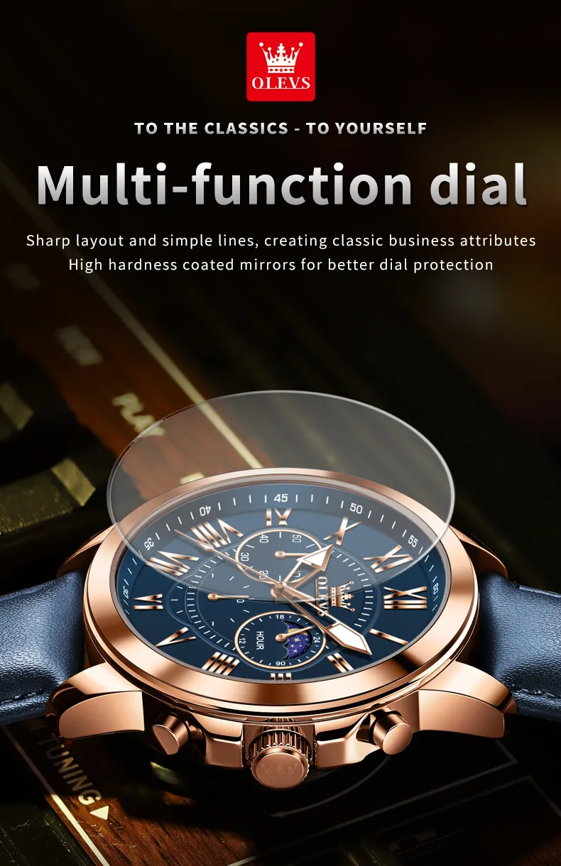 Olevs Men's Watch 3632