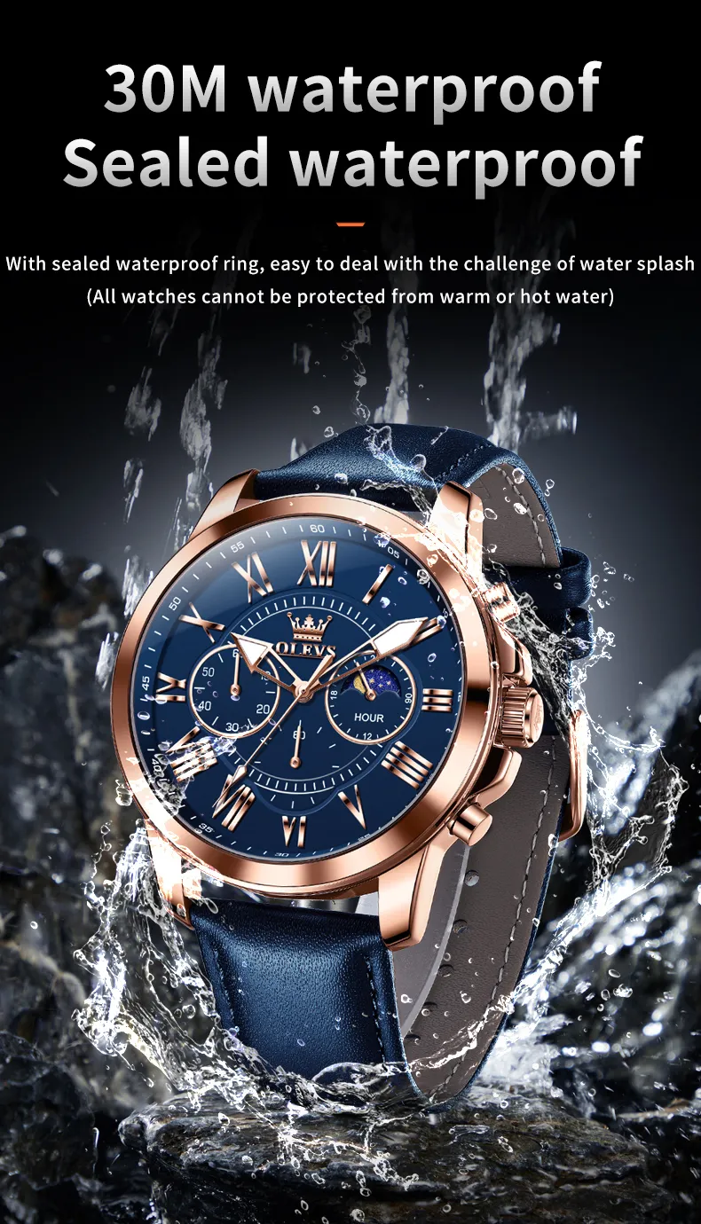 Olevs Men's Watch 3632