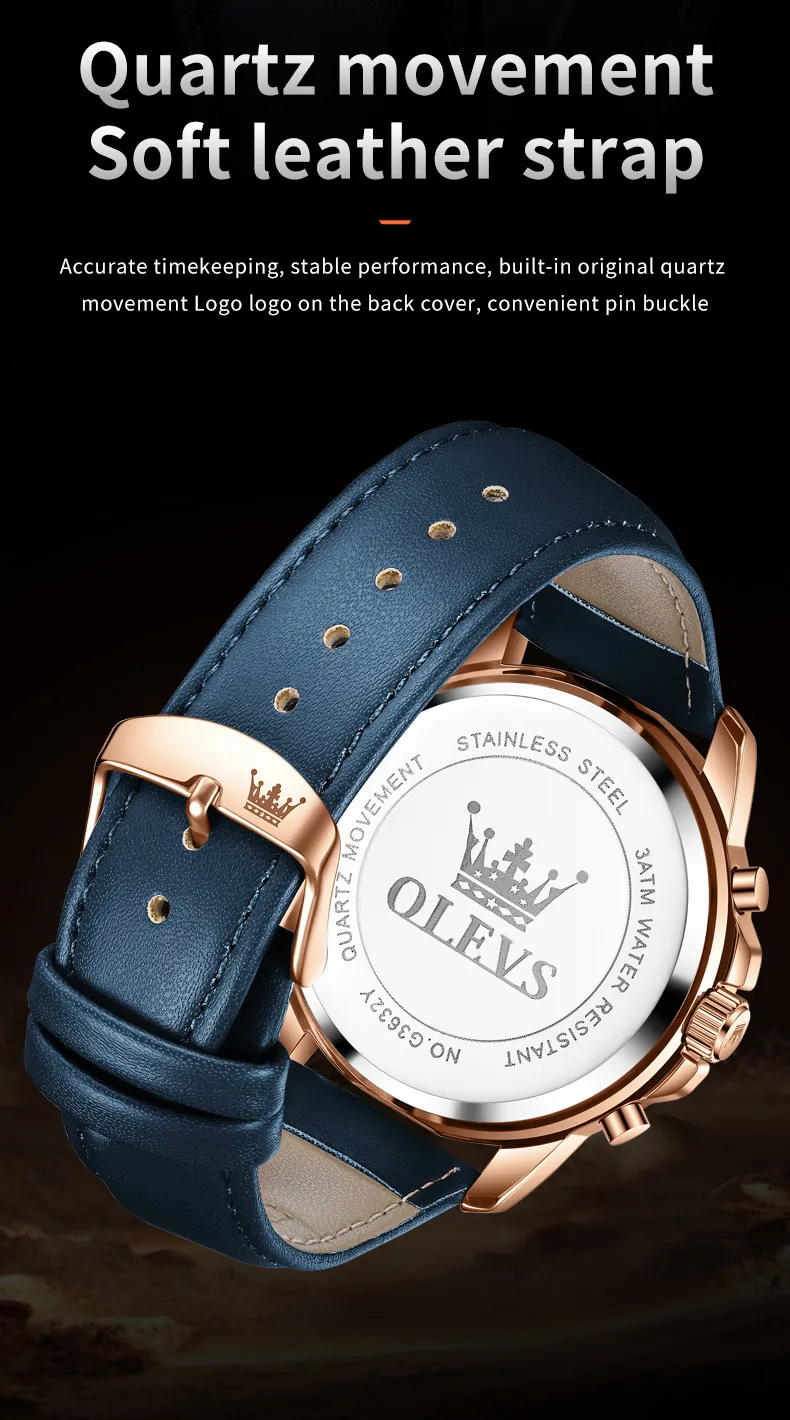 Olevs Men's Watch 3632