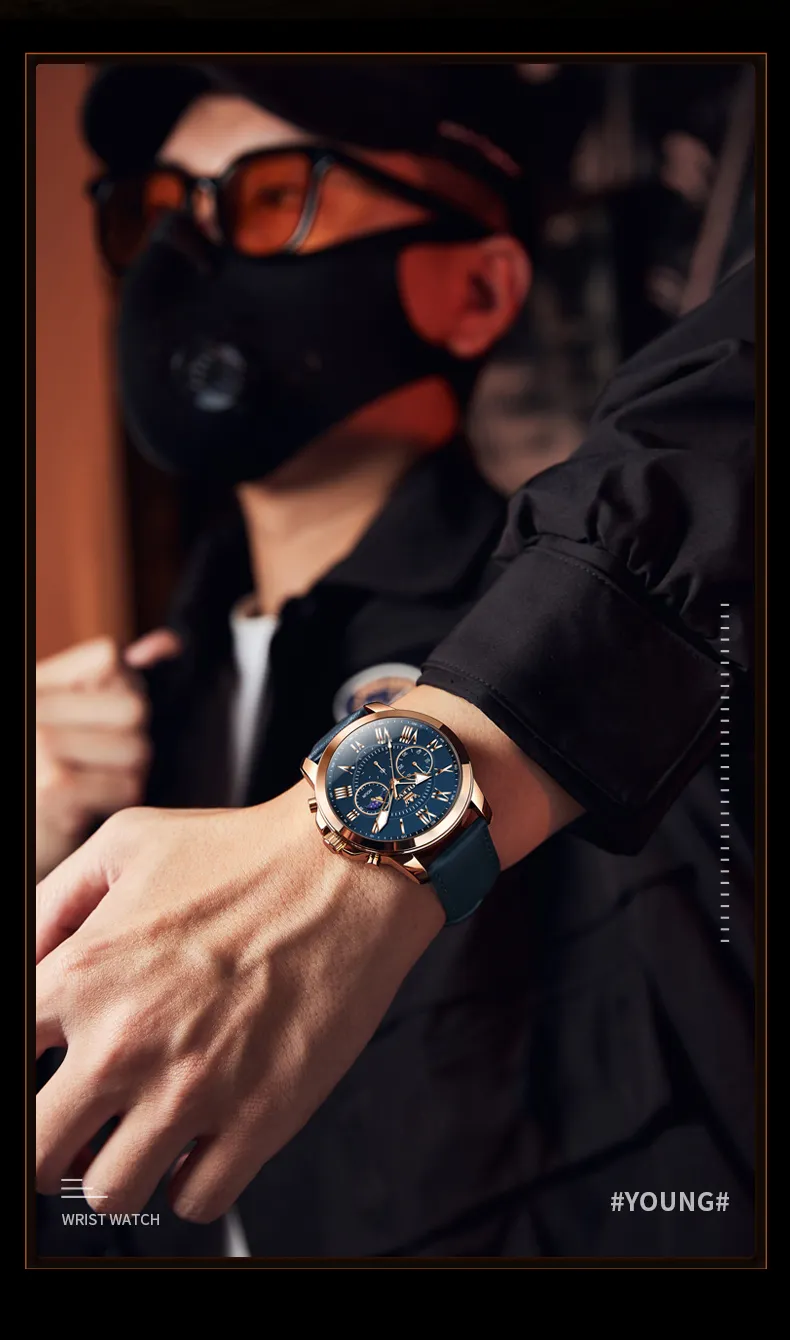 Olevs Men's Watch 3632