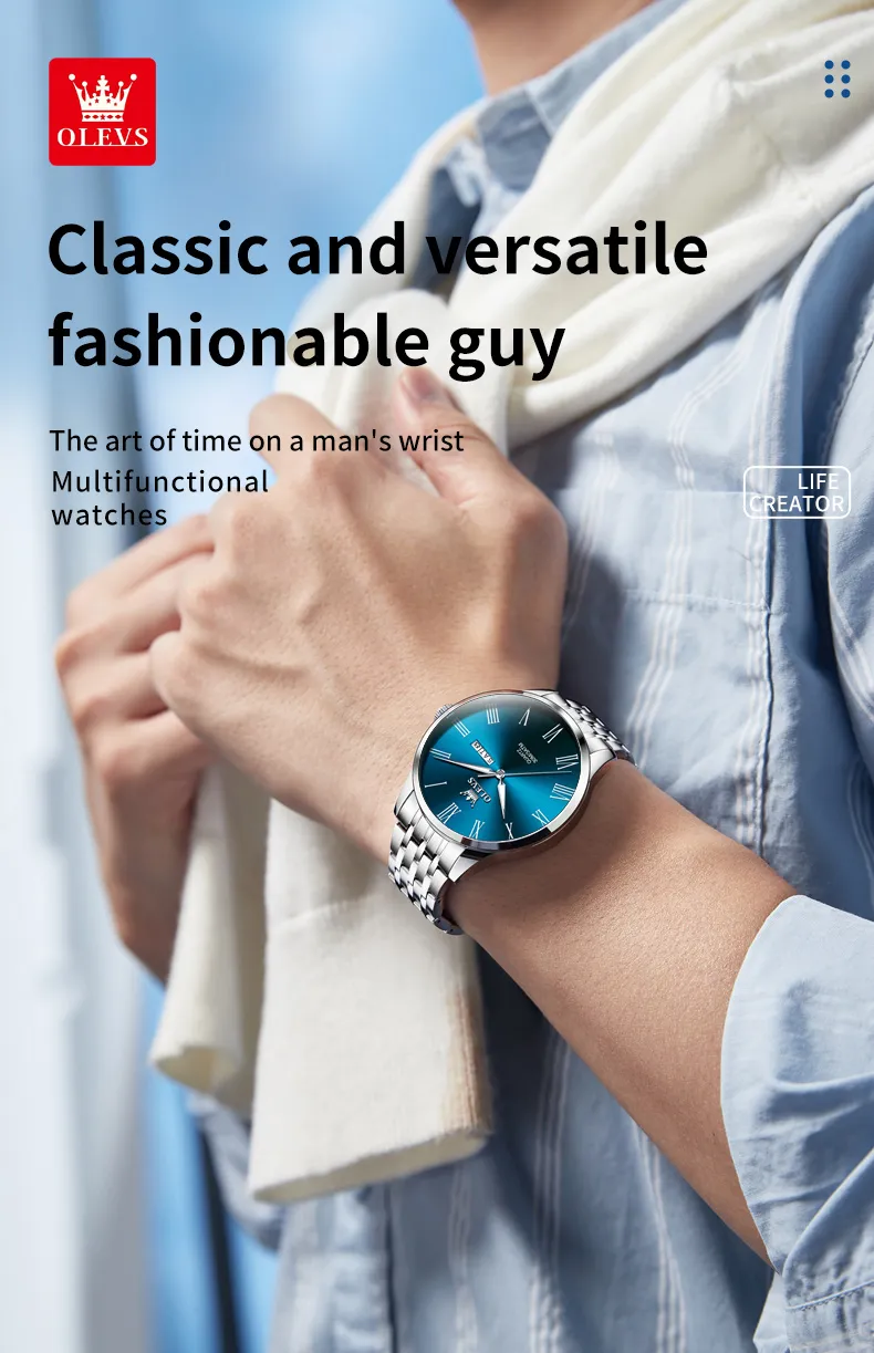 Olevs Men's Watch 3633